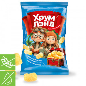 Кукурузные палочки "Хрум Лэнд" 80г*15 Кукурузные палочки "Хрум Лэнд" 80г*15
