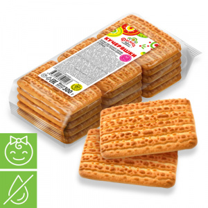 Печенье "Кучеряшки" для детского питания 300г*14 Печенье "Кучеряшки" для детского питания 300г*14